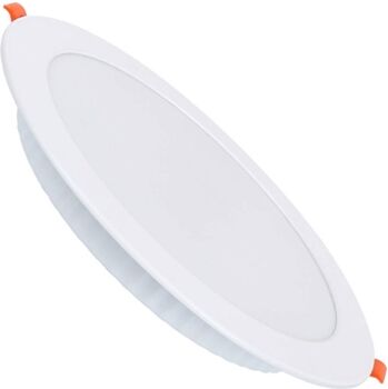 Prismica Placa Led Circular Slim 18W Branco Quente