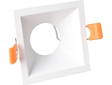 Wonderlamp Candeeiro de Teto Confort (Branco - GU10 - Máx. 50W - Alumínio)