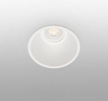 Faro Barcelona Candeeiro de Teto Fresh (Branco - GU10 - Máx. 50W - Alumínio injetado - Vidro)