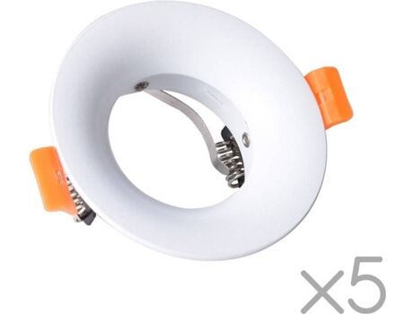 Wonderlamp Candeeiro de Teto Basic II (Branco - GU10 - Máx. 50W - Alumínio)