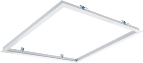 Prismica Moldura Encastrável para Paineis Led Branco (30 x 30 cm)