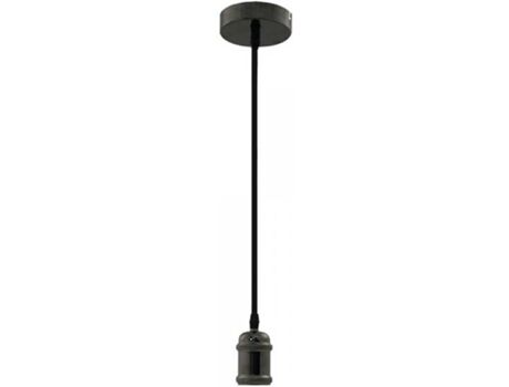 Wonderlamp Candeeiro de Teto Makami II (Cinzento - E27 - Máx. 60W - Metal)