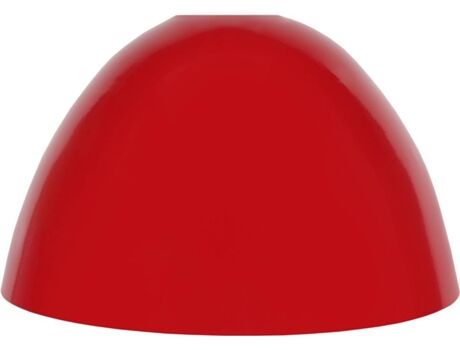 Tosel Abajur para Candeeiro Quoka (Vermelho - Metal - 25x25x15.5 cm)