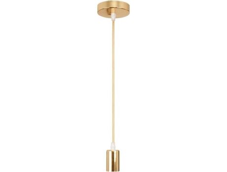 Fabrilamp Candeeiro de Teto Sensation (Dourado - E27 - Máx. 60W - Metal)