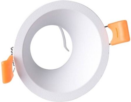 Wonderlamp Candeeiro de Teto Confort (Branco - GU10 - Máx. 50W - Alumínio - Diâmetro 8.1 cm)