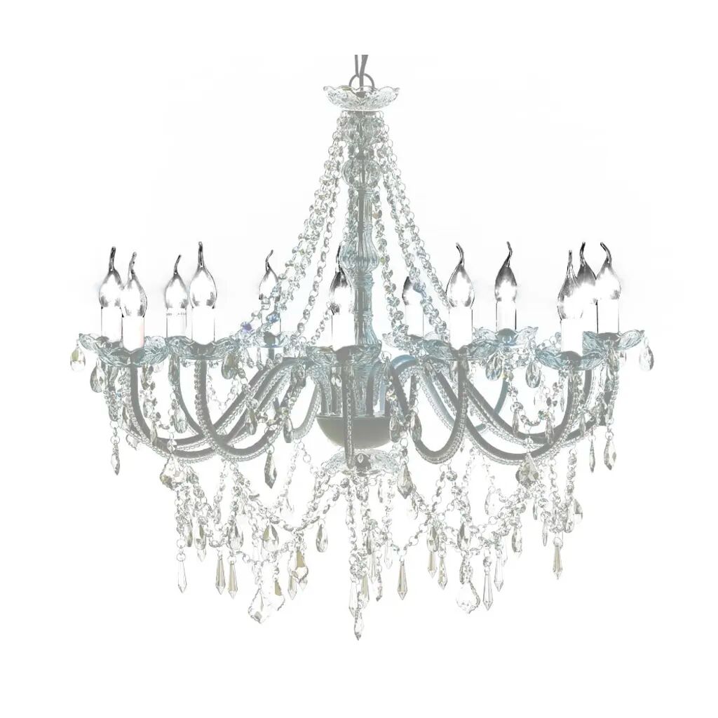 vidaXL Candelabru cu 1600 cristale