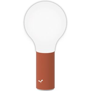 Fermob - Aplo Lamp H24 Red Ochre 20 - Röd - Portabla Lampor