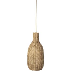 Ferm Living - Braided Lampshade Bottle Natural - Lampskärmar