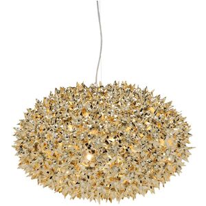 Kartell - Bloom S1 Suspension 9268, Gold, Incl. 6xled 4,5w G9 - Guld - Pendellampor