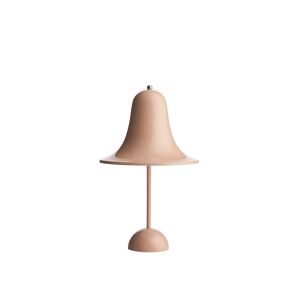 Verpan - Pantop Portable Table Lamp, Dusty Rose, Incl. 1,5w Led - Rosa - Portabla Lampor