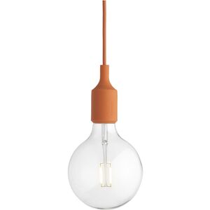 Muuto - E27 Pendant Lamp, Orange - Pendellampor - Mattias Ståhlbom - Orange