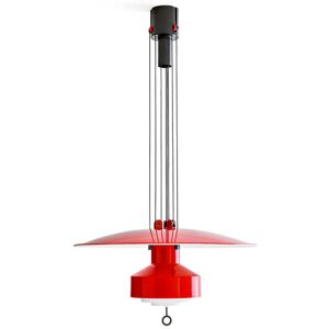 Stilnovo - Saliscendi Suspension, Red/white - Pendellampor - Achille Castiglioni,Pier Giacomo Castiglioni - Röd