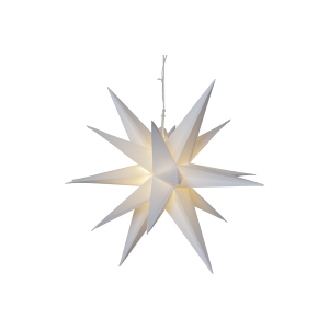 Star Trading Julstjärna Alice för utomhusbruk   57cm   vit