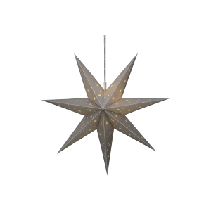 Star Trading Julstjärna Alice för utomhusbruk   60cm   silver