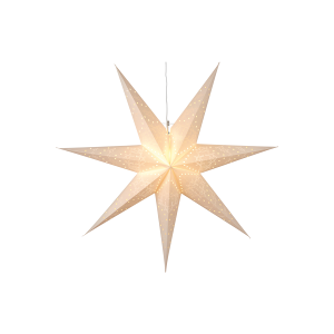 Star Trading Julstjärna av papper   70cm   Sensys Vit