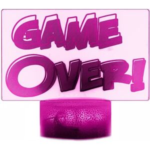 Maxcustom 3d Nattlampa - Game Over!