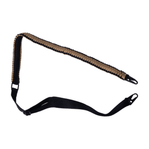 Swiss Arms 2 Point Black Bungee Sling Polyester Ribbon Coyote