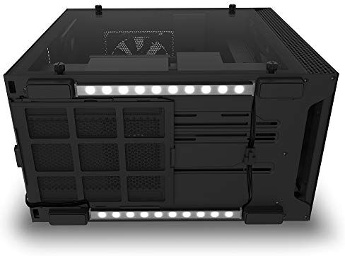 AH-2UGKK-A1 NZXT HUE 2 undererglow tillbehör – två 200 mm RGB LED-remsor – 10 lysdioder per remsa – kamdriven – uppslukande skrivbordsbelysningssystem