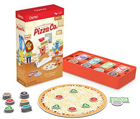 OSMO Pizza Co. Game Ålder: 5–12 Kommunikationskompetens och huvuddragning för iPad och Fire Tablet (-basen krävs)