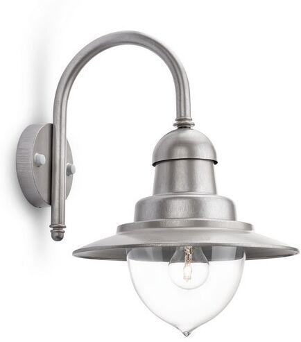 Philips 01652/52 / PN vonkajšie nástenné svietidlo Raindrop 1x60W   E27   IP44 - nerez