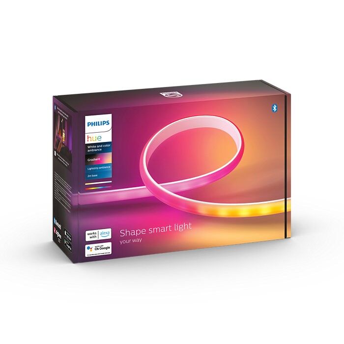 Philips Hue 8719514339965 LED pásik Gradient 2m 1x20W   1800lm   2000-6500K   RGB - White and color Ambiance, stmievateľný