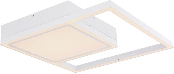 Globo 67224FSH LED prisadené stropné svietidlo Squares 1x60W   3000-4000-6000K - s diaľkovým ovládačom