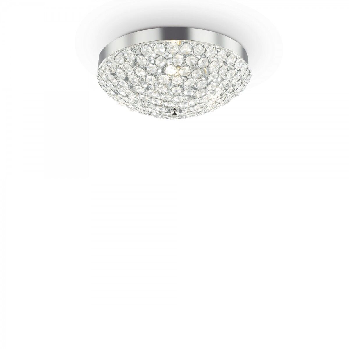 Ideal lux prisadené nástenné a stropné svietidlo Ideal lux ORION 059143 - chróm