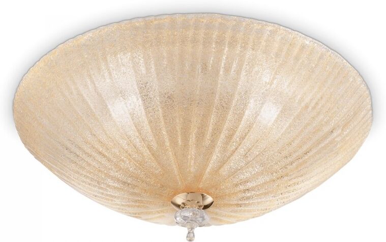 Ideal Lux 140179 prisadené stropné svietidlo Shell 3x60W   E27