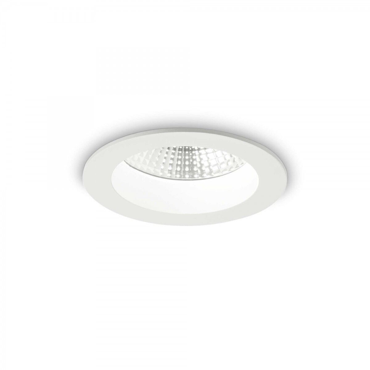 Ideal Lux 193458 LED zápustné stropné bodové svietidlo Basic accent 1x10W   1000L   3000K   IP44 - biela