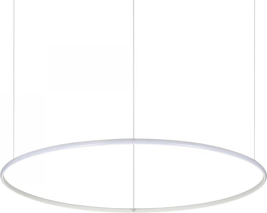 Ideal Lux 258751 LED závesné stropné svietidlo Hulahoop 1x50W   5000L   3000K - biela