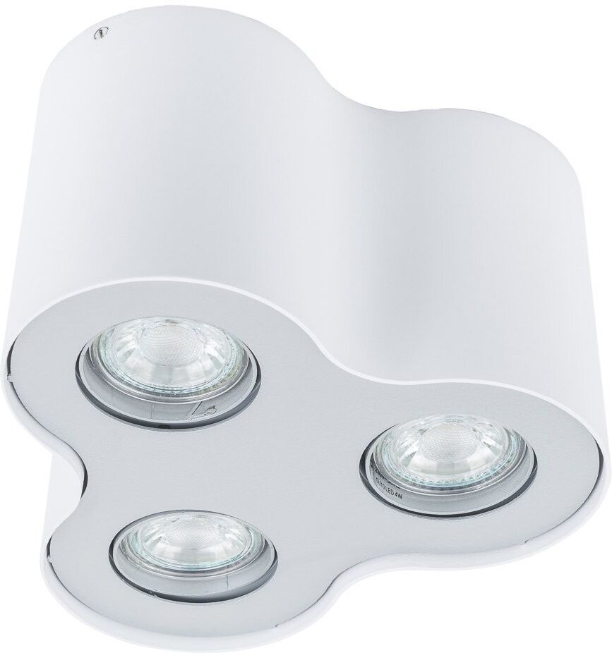 Italux FH31433B-WH LED stropné bodové svietidlo Shannon 3X50W a 1x4W   GU10