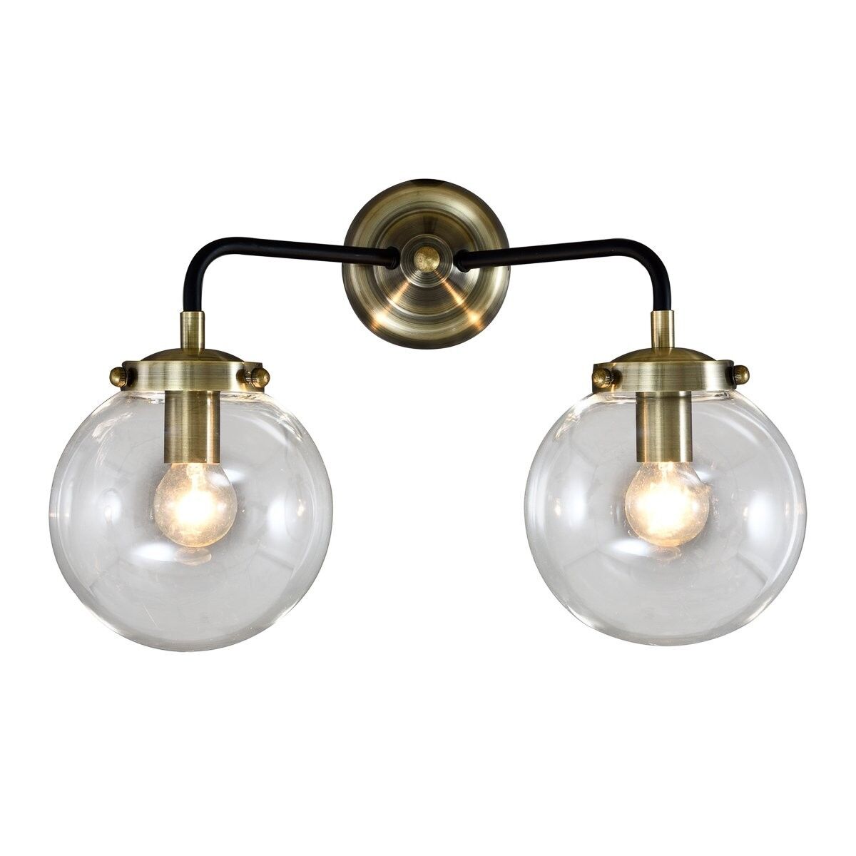 Italux MB1009-2 nástenná lampa Odelia 2x28W   E14