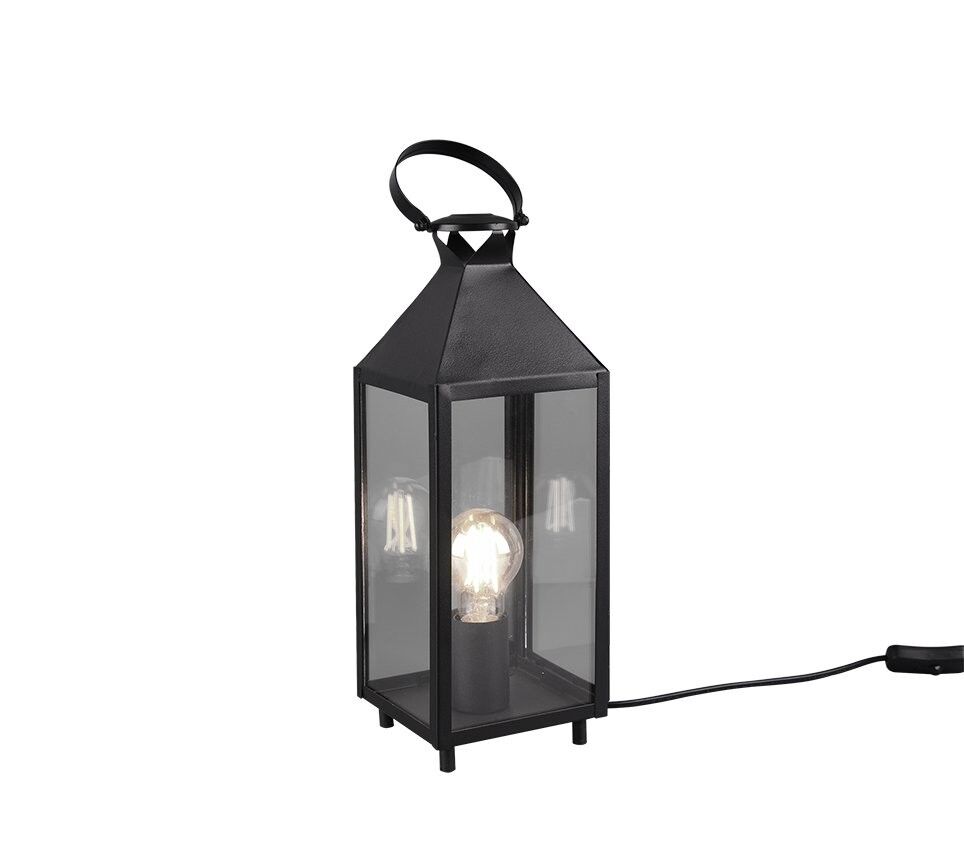 Trio R50541002 stolové svietidlo Farol 1x40W   E27   IP20 - káblový spínač, čierna