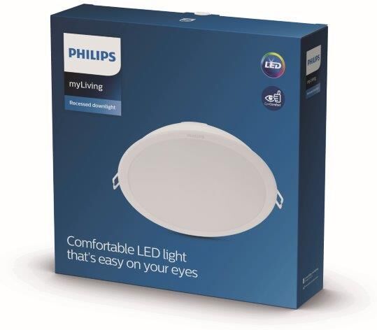 Philips 59444 LED MESON 1 stropné zápustné svietidlo 95mm 6W/550lm 4000K