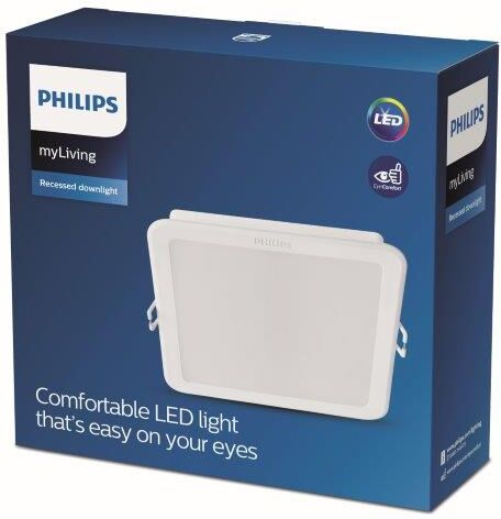 Philips 59467 LED MESON 1 stropné zápustné svietidlo 165x165mm 17W/1600lm 3000K sqare