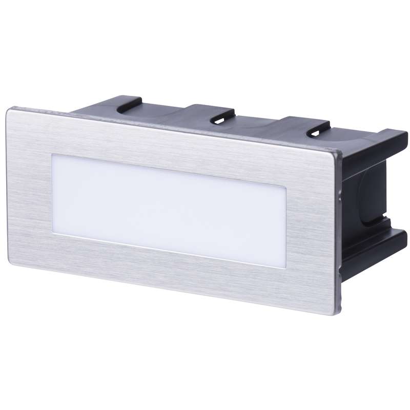 EMOS ZC0108 EMOS LED orientačné svietidlo, obdĺžnik 1,5W teplá biela IP65 nerez