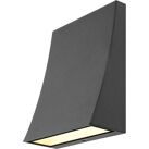 SLV DELWA WIDE LED outdoor wall light, 3000K, 100Ã‚Â°, anthracite, IP44 - Floor, wall and ceiling lights (outdoor)