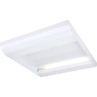 SLV TC INDI 255, ceiling light, double-headed, TC-LEL, square, white, max. 110 - Wall and ceiling lights