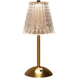 Canora Grey Amirie 31.8Cm Gold Table Lamp with USB yellow 31.8 H x 14.2 W x 14.2 D cm