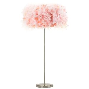 Rosdorf Park Mcclellan 150cm Traditional Floor Lamp pink 150.0 H x 40.0 W x 40.0 D cm