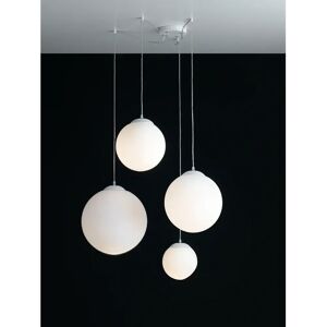 Mercer41 Layla 4-Light Cluster Pendant gray/white 100.0 W x 100.0 D cm