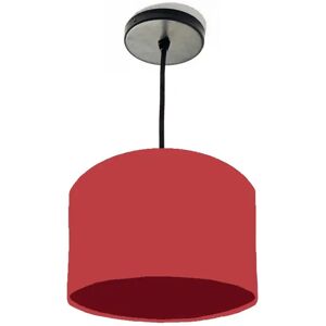 Brayden Studio 20cm x 15cm H Cotton Drum Lamp Shade red/yellow 15.0 H x 20.0 W x 20.0 D cm