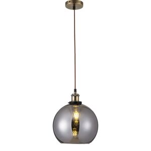 Longshore Tides Galilee 1 - Light Globe Pendant gray 25.0 H x 25.0 W x 25.0 D cm