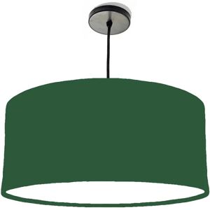 Brayden Studio 40cm x 20cm H Cotton Drum Lamp Shade green/white 20.0 H x 40.0 W x 40.0 D cm