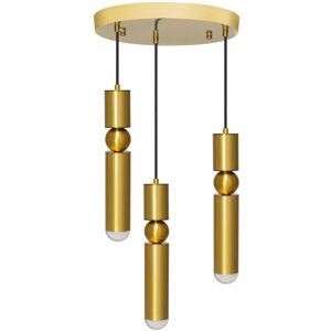 REA Pendant Lamp toolight APP471-3CP Gold 3-light points G9 6x25x35-95cm - gold