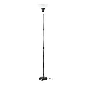 I-K-E-A TAGARP Tall Floor Uplighter Light Long Lamp Black & White 180 cm + Free Mobile Phone Holder