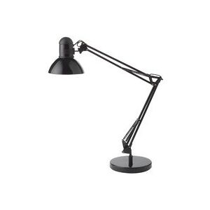 Alba Architect Desk Lamp, 60W, Black- (ALB00861)