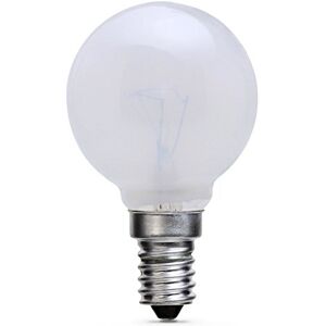 Powertech 20 X 60 WATT SES (E14) Small Edison Screw Pearl Golf Ball Round Lamps Light Bulbs