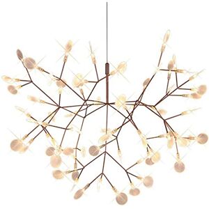 FDTMGW Chandelier Ceiling Light Modern Pendant Light Semi-flush Mount Gold Ceiling Pendant Classic Chandelier Compatible with Dining Room Kitchen Living Room Bedroom-White 30 head Home Decor Lamp ,Pendant Ce