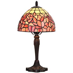 Zhimei Tiffany Table Lamp, Stained Glass, 42